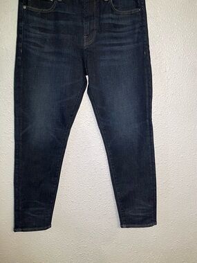 Express Men's Dark Blue  athletic skinny ultra hyper stretch Jeans size” 32x 30